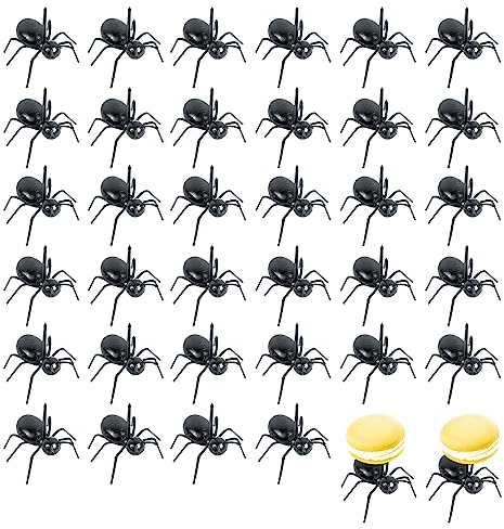Vueinrg 36 Stück Fingerfood Spieße Ameisen Zahnstocher Ameisenfutter Picks Wiederverwendbar Snack Piekser Kinder Obstgabeln Ant Food Picks Mini Dessertgabel für Kuchen Dessert Sandwich Gebäck