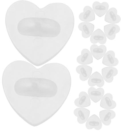 STOBOK 50stücke Sicherheitsverschlüsse Für Anstecknadeln Kreative Broschen- Mit Butterfly-back Für Anstecker Namensschilder Und -projekte Transparent