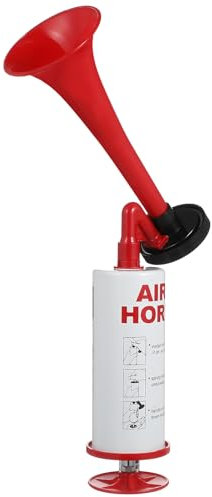 VICASKY Tröte Signalhorn Airhorn Air Horn Druckluftfanfar Fanfare Druckluft Drucklufthorn Megaphone Megaphon Air Horn, Handheld Luftdruck Fanfare Pumpe