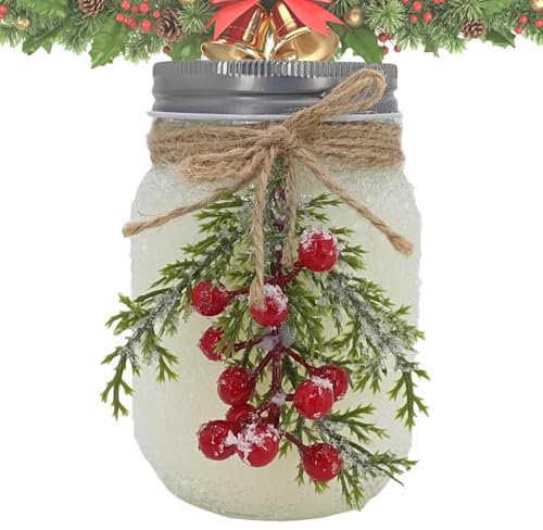 Nlrlo winterkerzen im glas, duftkerzen weihnachten, duftkerzen weihnachten, weihnachtskerzen weihnachtskerzen | sojakerzen natürliche kerzen im glas vintage kerzen für