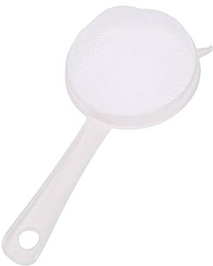 QXSJEDYCH glqtea Infusore for tè Colino da Cucina in plastica Manuale Colino da tè Colino for Farina Colino Riutilizzabile Colino da Cucina Schiumarola