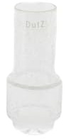 DutZ VASE RONA, Clear Bubbles (H18 D8cm)
