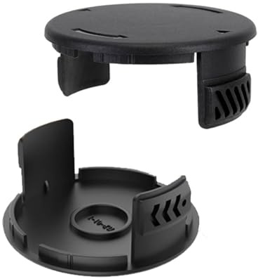 BaolijinMM 2 coperture per bobine di decespugliatore compatibile con Parkside PRTA 20 Li A1, PRTA 20 Li B2, PRTA 20 Li C3, copertura per bobina per tagliaerba Parkside