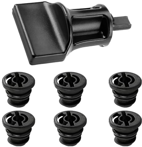 6Pcs Oil Drain Plug with Removal Tool, Car Engine Plugs with O-rings