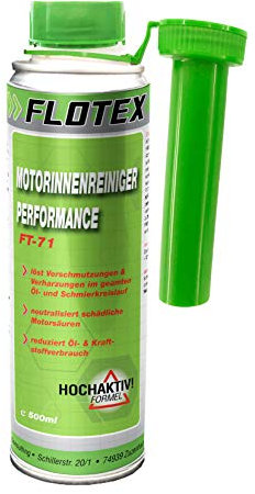 Flotex Motorinnenreiniger Performance, 500ml Additiv Motor Innen Reiniger