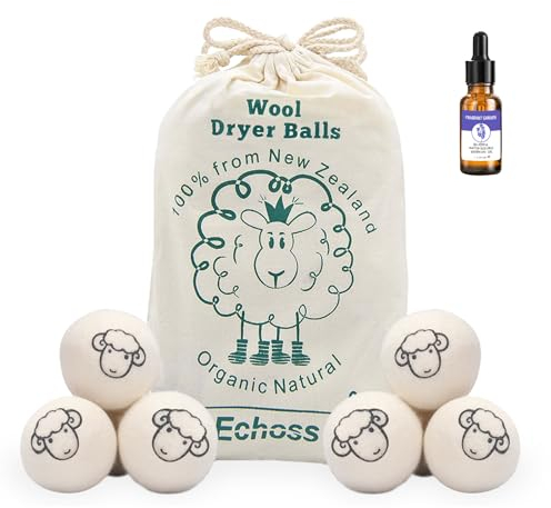 Balle de Séchage pour Sèche-linge,Réutilisables Anti-Rides Séchoir Boules Parfumées Réduit Temps de Séchage,Naturel Parfum Frais Linge Détachant