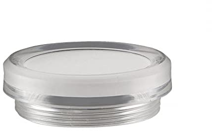 DONGKER CO2 Diffusor Keramik Scheibe,Acryl Aquarium Kohlendioxid Diffusors Slice Diffusorscheibe,Keramikscheibe Ersatz Keramik für CO2 Diffusor