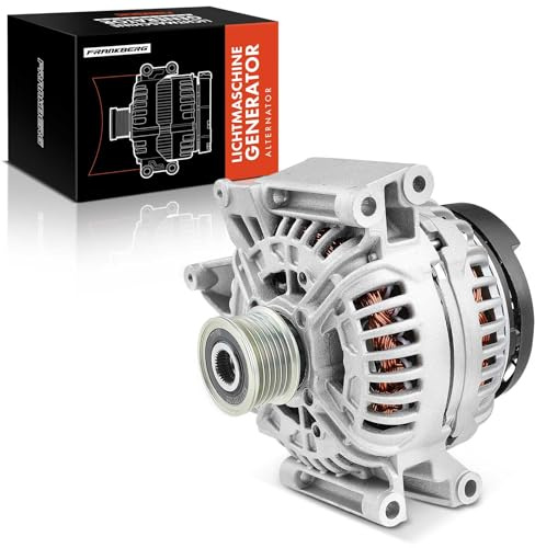 Frankberg Lichtmaschine Generator Kompatibel mit E-Klasse W211 2006-2008 E-Klasse T-Model S211 2006-2009 E-Klasse Pritsche/Fahrgestell VF211 2006-2009 Replace# 0124625033