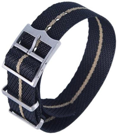 20 mm Uhrenarmband Uhrenarmband Handgelenk Nylon Ersatz Armband Uhrenarmband Kompatibel mit Tudor Nato Strap