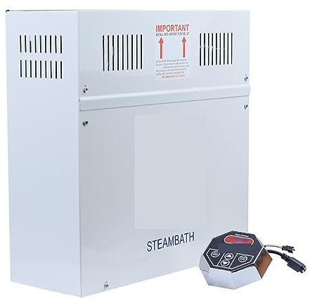TAITUS Dampfduschgenerator, 9 KW 380V Begasungsmaschine Sauna Dampferzeur for Heimsauna SPA Begasungsmaschine mit digitaler Steuerung(380V)