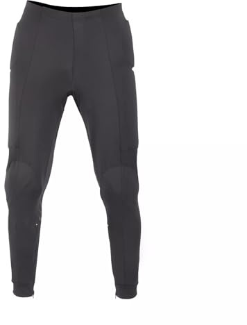 WICKED STOCK Mens Armored Riding Pants All Season Women Riding Pants Underpants Base Layer Breathable Soft and Stretchy Black