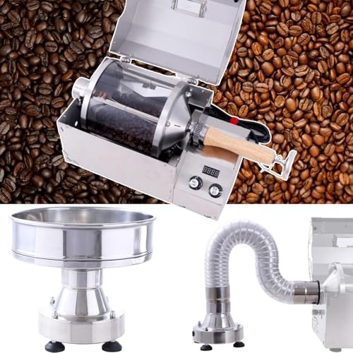 twostronking Torréfacteur De Grains De Café 300 ℃, Capacité De 400 G, 100℃-300℃, Température Et Vitesse Réglables, Cuisson Rapide en 12 Minutes, Refroidissement Rapide en 2 Minutes