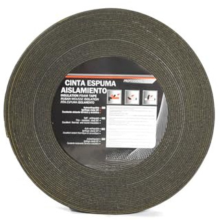 Levitantes Ruban en mousse de caoutchouc – isolation avec dimensions de 50 x 3 mm et longueur de 10 mètres, idéal pour sceller et isoler les surfaces