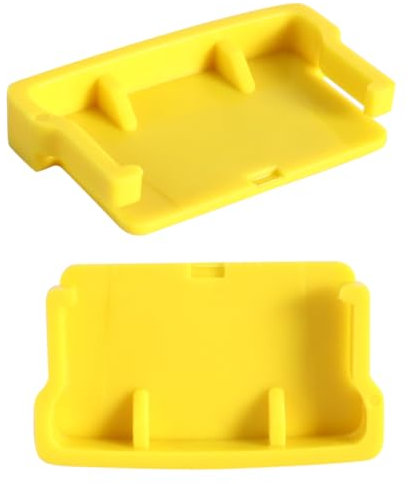 Clip di Fissaggio per T.pass 2023 e 2024-2 Pezzi Clip Adesiva compatibile con t.pass Slim Nuovo modello nuova generazione - Sistema Fissaggio per t.pass 2023 per auto - Giallo