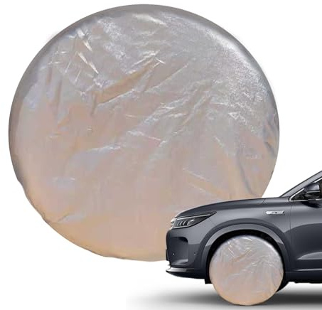 Coperture per Pneumatici per Auto,Coperture Protettive Impermeabili per Pneumatici | Protettore Resistente ai Raggi UV per Esterno Estate Campeggio Protezione dalla Neve