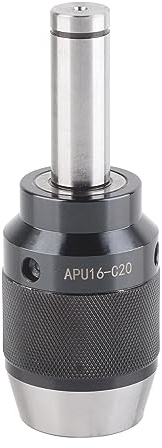 Mandril Integral Sin Llave, Portabrocas con Vástago Recto, Acero 40Cr, Rango 1-13mm - Alta Precisión y Resistencia, Ajuste Automático, Ideal para Fresadoras y Torno CNC