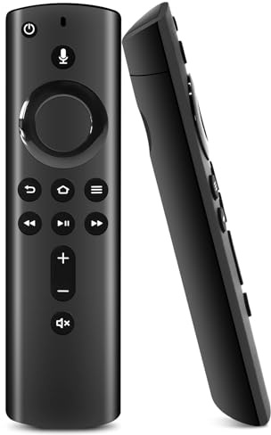 Telecomando Vocale Sostitutivo 3rd Gen per AMZ Fir-e TV Stic-k(2nd Gen & 3rd Gen)/Lite,4K,4K Max,Per AMZ Smart TV Cube (2nd Gen & 3rd Gen) TVs (2ND)