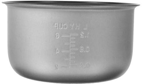 Luxshiny Pot Intérieur Antiadhésif Pour Cuiseur à Riz 3l En Alliage D'aluminium, Marmite Polyvalente Pour Cuisson Saine, Remplacement De Marmite Pour Cuisinière Domestique, Usage Pour Soupe Et Gâteau