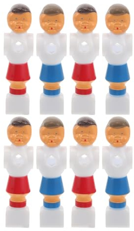 Zerodeko Juego de futbolín de 8 Piezas: Figuras de Jugadores de fútbol, ​​Hombre Anciano, Mujer anciana, Mini Jugadores de futbolín para Fiestas
