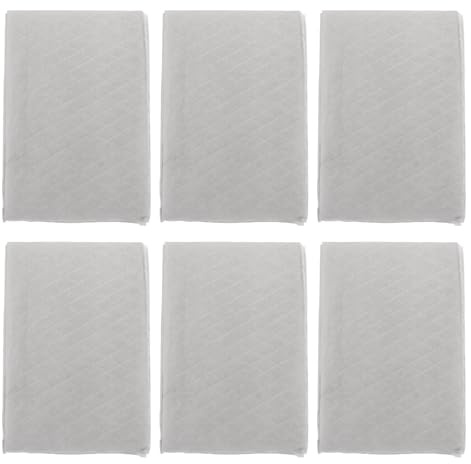 Yardwe Almohadillas Absorbentes de Aceite Tamaño 89x45cm para Campana Extractora, Material No Tejido Resistente 6 Piezas para Cocinas y Espacios de Cocción