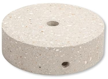 M2 OUTLET Baldachin 1-flammig Lampen-Baldachin aus Terrazzo Beton Ø 100 H:30 mm EC705