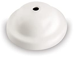 AMARCORDS - Rosone in porcellana per lampade a sospensione coprifili in ceramica a cupola colore BIANCO OPACO