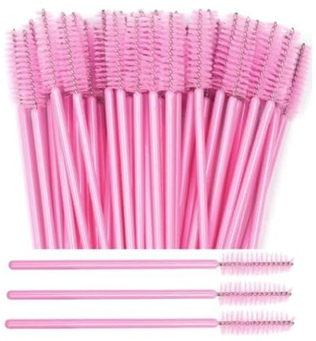 30-pack ögonfransborstar fransborste - Ljusrosa
