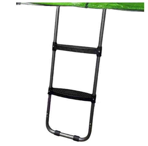 EHEIN Widened Anti Slip Universal Trampoline Ladder, Sturdy and Safe, Thick Galvanized Steel