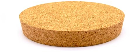 Großer Korkdeckel 200/190mm - h: 30mm - Konischer Korkstopfen, Naturkork, Glasdeckel, Flaschenkorken, Fasskorken