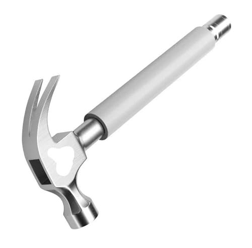 LXLAEOANG Martillos de Carpintero Tornillos Martillo Especial Instalación de Aire Acondicionado Martillo de Garra con zócalo Instalador Electricista Mantenimiento Herramientas manuales(22MM)