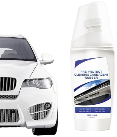 Restauratore Di Gomma,125 Ml Condizionatore Per La Cura Della Gomma Per Auto A Prova Di Protezione UV - Protezionista Per Guarnizione In Per Auto, Saver Per Finestre Automatico Professionale Per