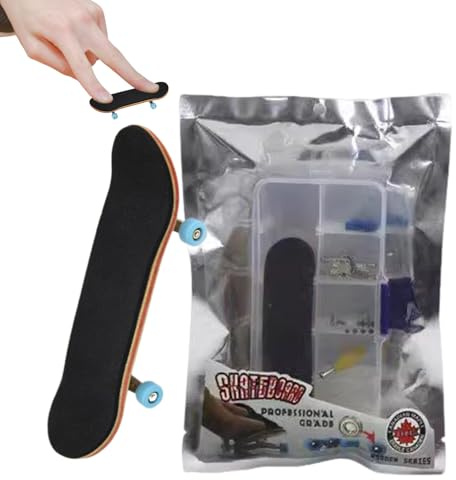 Genérico Monopatines De Dedos para Niños | de Fingerboard Portátil | Educativo Mini Portátil para Viajes Y Hogar