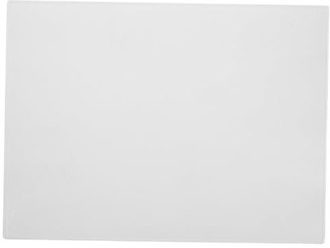 PRETYZOOM Tabla De Cortar De Vidrio Templado: Tabla De Cortar De 38 X 28 Cm para Encimera De Cocina - Vidrio Transparente De 5 Mm De Grosor - Ideal para Verduras, Frutas Y Carne
