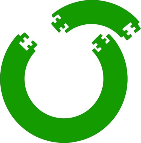Yitobici Anillo de Captura de Dardos, Marco para Diana de 4 Piezas, Anillo de Captura Envolvente para Tablero de Dardos, para protecci贸n de Pared (Verde)