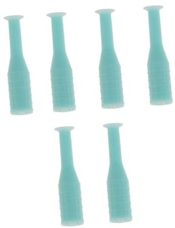 HANABASS 8pcs Silicone Inserter Remover with Anti-Slip Suction Holder for Hard and Rgp Lenses Lightweight Portable Eye Care Tool for Daily and Monthly Contact Use