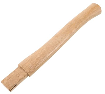 Alasum Manche de Hache en Bois 36 Cm Rainure, Poignée de Rechange Robuste pour Hachette de Camping et Jardinage, Outil Manuel Ergonomique pour Coupe de Bois et Entretien Extérieur