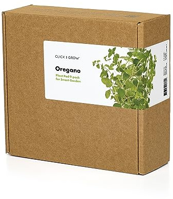 Click & Grow Oregano Nachfüllkapseln, 9 Stück, für den Smart Garden | Patented Smart Soil. Nachfüll Plant Pods Substratkapsel. Kompatibel mit allen Click & Grow Smart Garden-Modellen