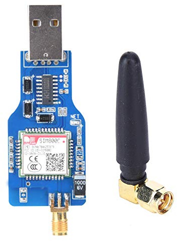 SIM800C USB zu GSM Adapter Modul Unterstützung Telefonfunktion, GPRS Übertragungsdaten, TTS Sprachsynthese Kompatibel mit Bluetooth Übertragungsdaten