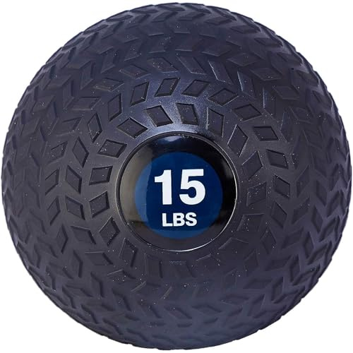 Signatur fitness träning fitness viktad medicinboll, väggboll och slamboll, slamboll, 15 pund