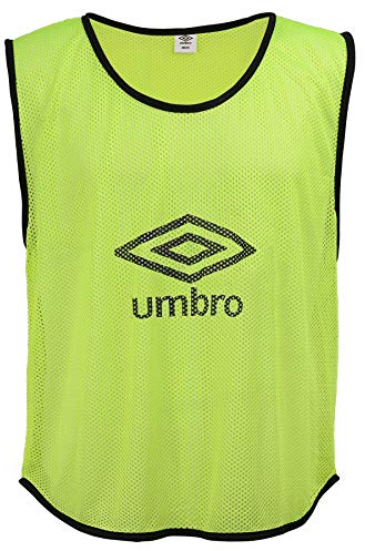 Umbro Jungen Youth Training Bib/Scrimmage Vest Weste, gelb, Jugend