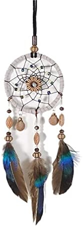 LOSTIS Klangspiel Windspiel Glockenspiele Handgemachte Kleine Traumfänger Muscheln Traumfänger Windspiele Auto Anhänger Wandbehang Ornamente Wohnkultur Windspiele