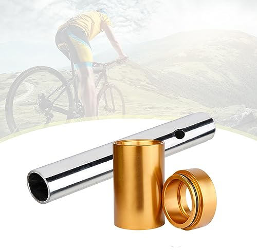 Ysislybin Bike Front Fork Setter Kit, Kronen-Montagewerkzeug,Vorderradgabel-Setter,Fahrrad Vorderradgabel Werkzeug Setter Installations Fahrradgabel Kronen Montagewerkzeug Aluminiumlegierung