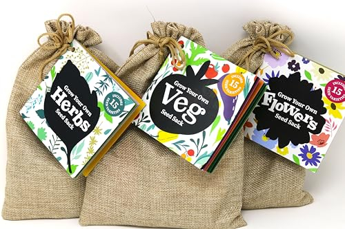 PREMIER SEEDS DIRECT - Herb Seed Gift Bag - 15 Varieties