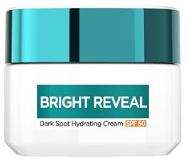 L'Oreal Paris Bright Reveal, Crema idratante anti scolorimento con SPF 50,50 ml