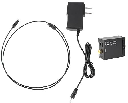 Veemoon Digital-analog Audio Converter Für Spdif Koaxial Zu Analog r Kompaktes Unterstützt kHz Für Tv Und DVD Mit Optischem Kabel