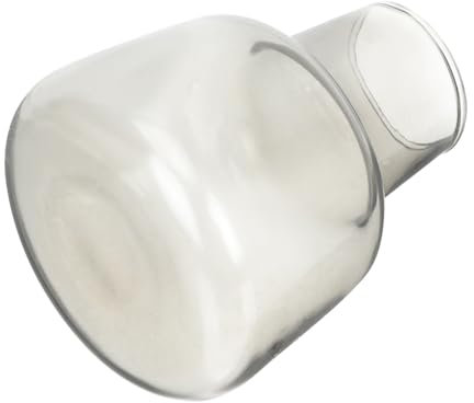 Cabilock Kleine Rauchgraue Glasvase Für Tischdeko Elegante Blumenvase Im Minimalistischen Design Für Wohnzimmer Schlafzimmer Und Büro Für Wasserpflanzen Und Frische Blumen