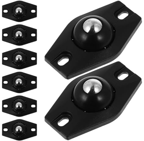 CANIGHT Mini Ruedas Giratorias para Muebles Autoadhesivas de Rotación Suave de Fácil Instalación para Gabinetes de Cocina