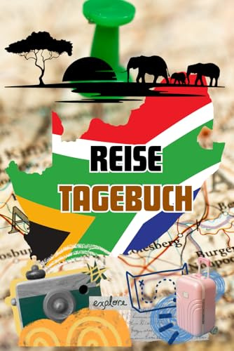 Reisetagebuch Südafrika Rundreise Notizbuch: 21 Tage durch Südafrika