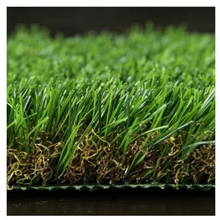 KFDDO Kunststoffrasen Premium Simulation Rasenteppich Robuste Rasenmatte Leicht Zu für Garten, Haustier, Hund, Rasen(40mm,0.5mx1m)
