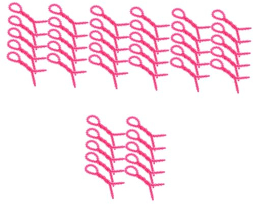 VINTORKY 40 Pcs Spiral Perm Rods Hair Curlers for Women Durable Silicone Small Hair Rollers for Waves Retro Curls Salon and Home Use Comfortable Grip and Break Resistant